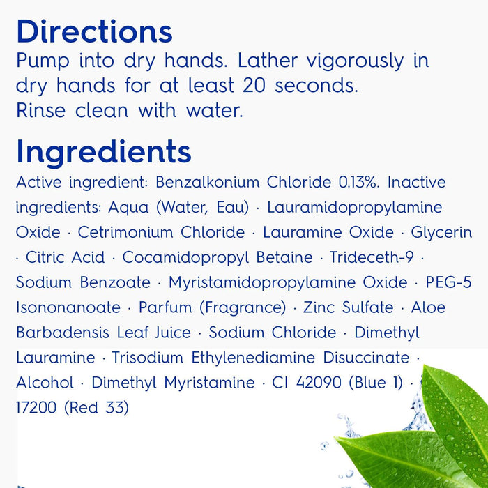 Dial Antibacterial Foaming Hand Soap, Spring Water, 7.5 fl. oz., 4 pk.