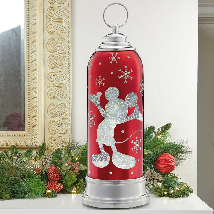 Disney Laser Engraved Holiday Lantern with LED Lights