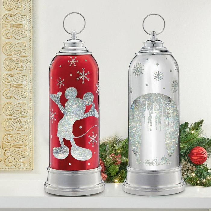 Disney Laser Engraved Holiday Lantern with LED Lights