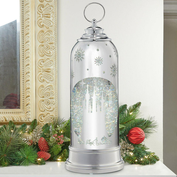 Disney Laser Engraved Holiday Lantern with LED Lights