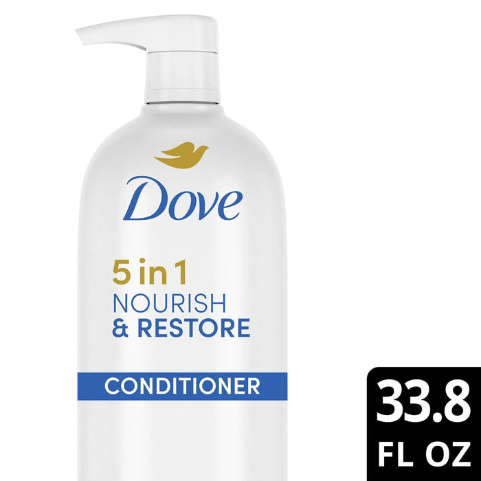 Dove Nourish and Restore 5-in-1 Conditioner, 33.8 fl. oz.