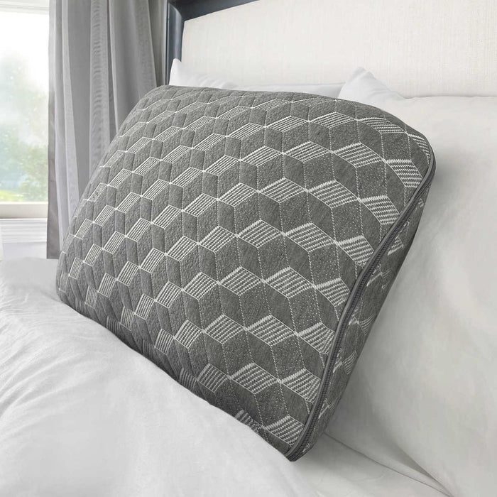 Dream Plush Adjustable Comfort Memory Foam and Fiber Bed Pillow
