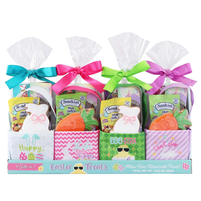Easter Totes with Treats, Set of 4