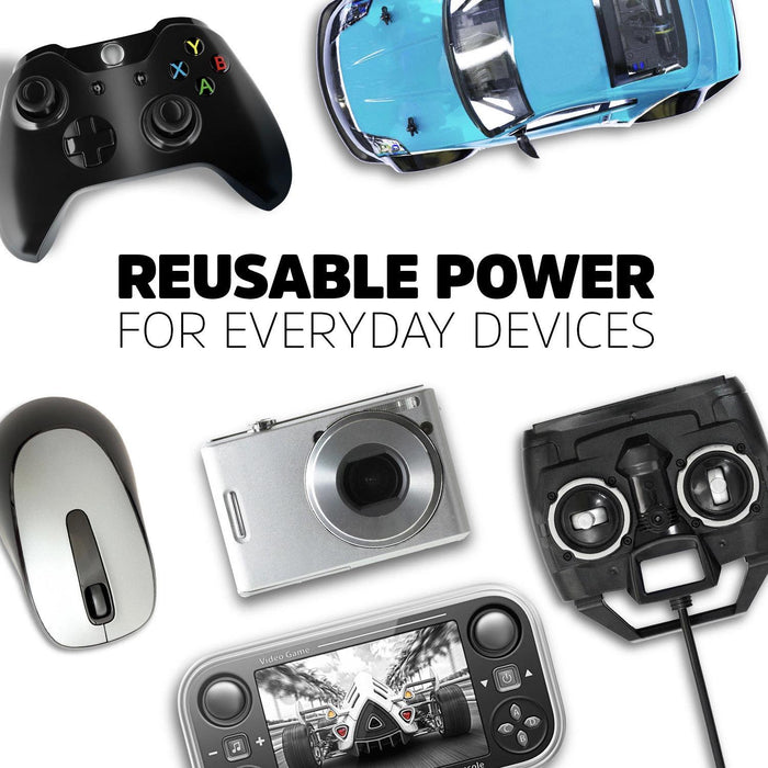 Energizer Recharge PowerPlus Charger AA and AAA Batteries, 8 pk.