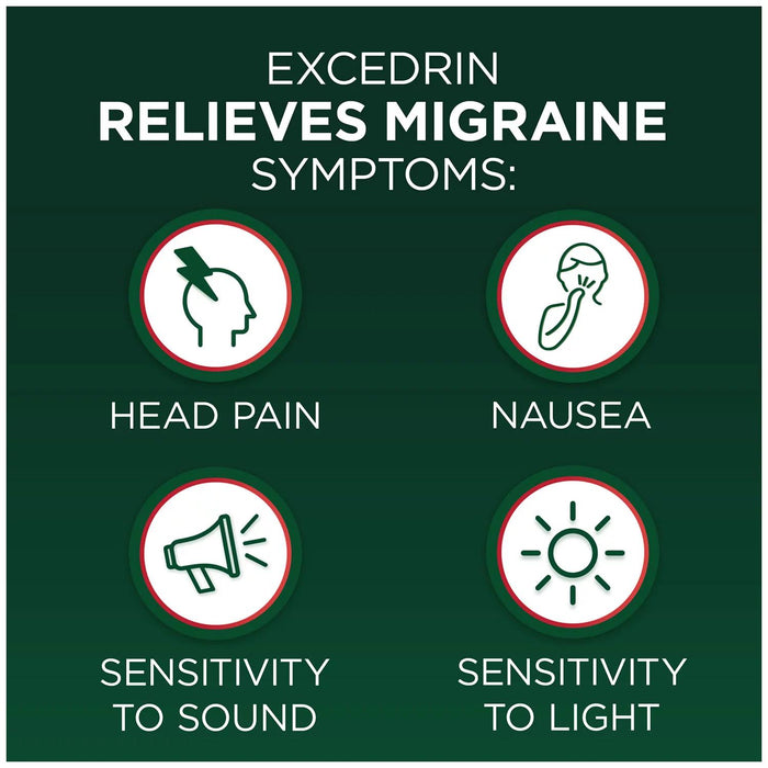 Excedrin Migraine Caplets, 300 ct.