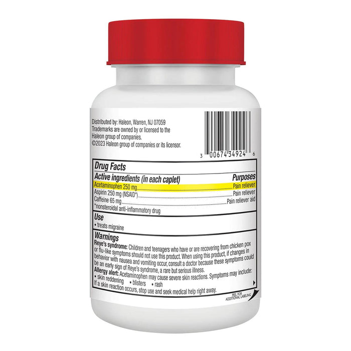 Excedrin Migraine Caplets, 300 ct.