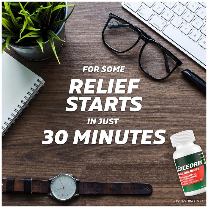 Excedrin Migraine Caplets, 300 ct.