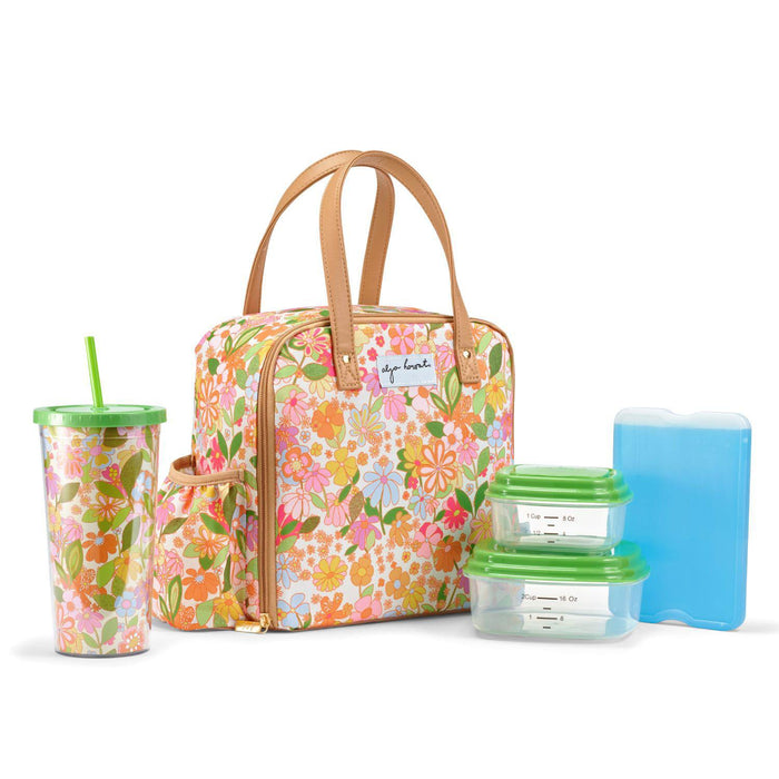 Fit and Fresh Artist Collection 5-Piece Deluxe Lunch Box, Choose Color