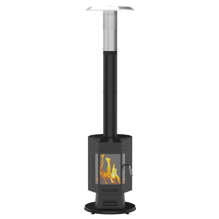 FlamePro 81 H Steel Patio Pellet Heater