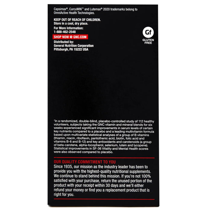 GNC Mega Men Energy and Metabolism Multivitamin Caplets, 180 ct.