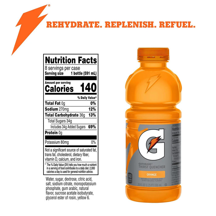 Gatorade Sports Drinks Variety Pack 20 fl. oz., 24 pk.