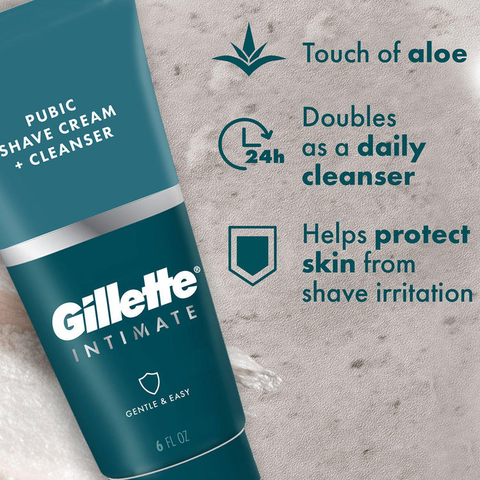 Gillette Intimate Mens Pubic Hair Grooming Kit