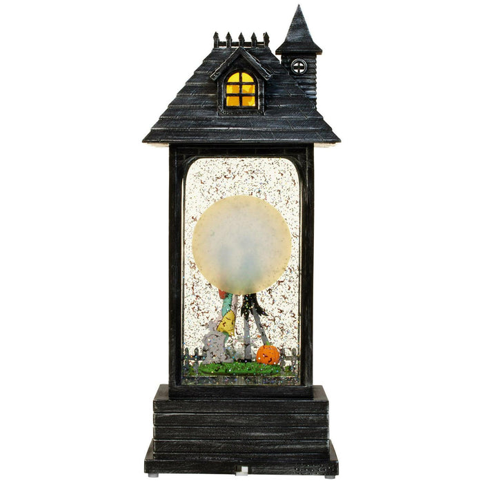 Halloween Swirling Glitter Lantern with Lights and Music