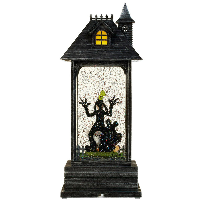 Halloween Swirling Glitter Lantern with Lights and Music