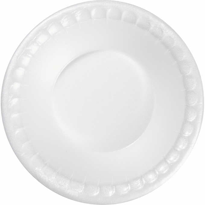 Hefty Super Weight 8-7/8 Foam Plate, White, 220 ct