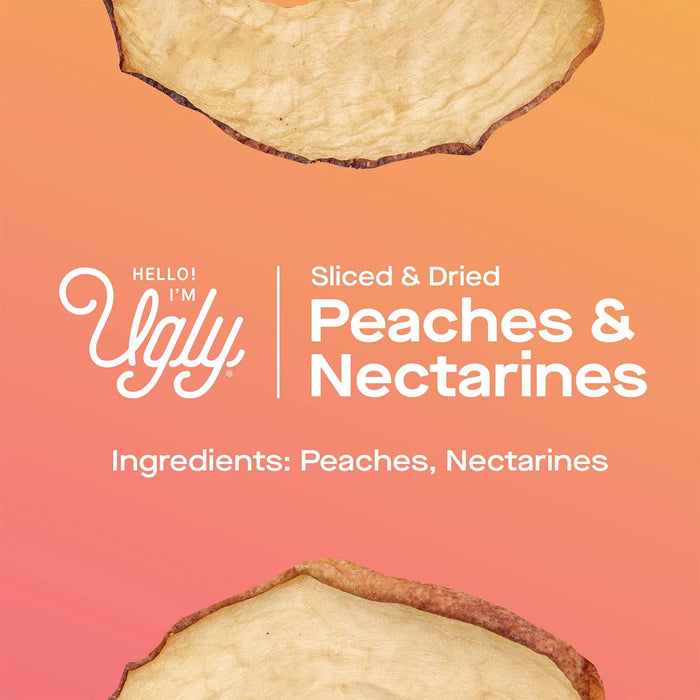 Hello! I'm Ugly Sliced and Dried Peaches and Nectarines 20 oz.