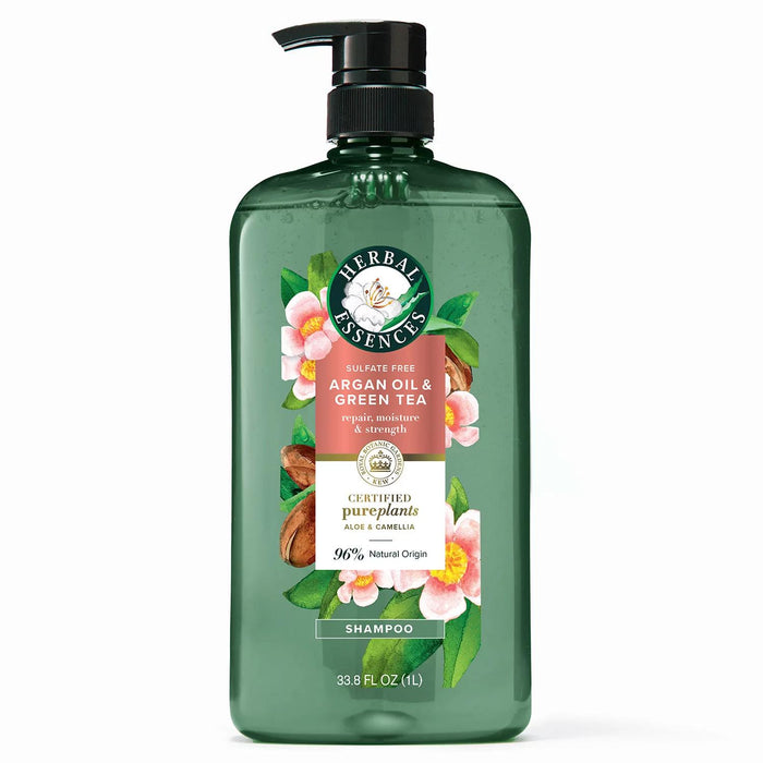 Herbal Essences Argan Oil and Green Tea Shampoo, 33.8 fl. oz.