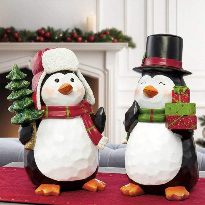 Holiday Penguins, Set of 2