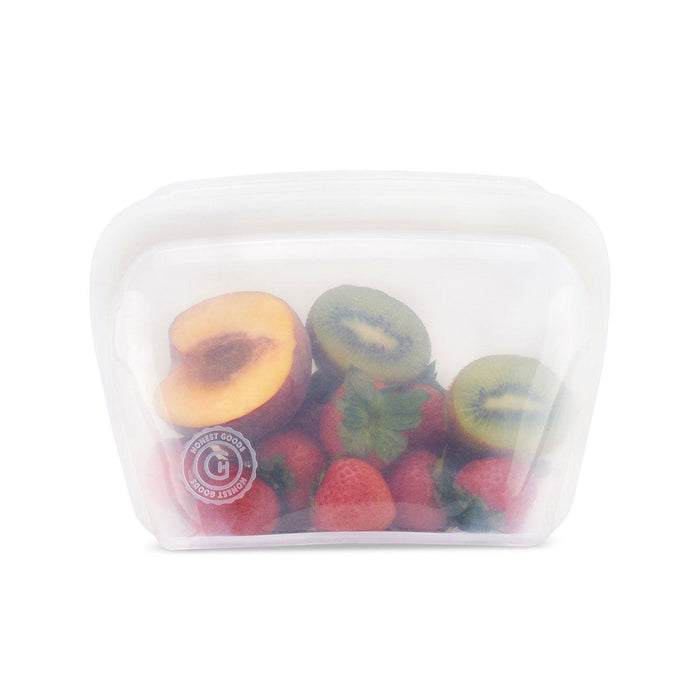 Honest Goods 7-Piece Silicone Food Storage Bags, Choose Color