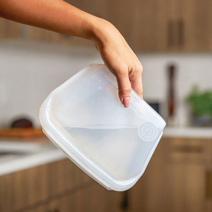 Honest Goods 7-Piece Silicone Food Storage Bags, Choose Color
