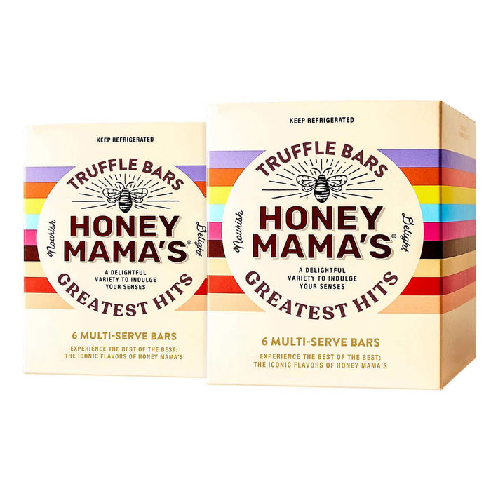 Honey Mama's Greatest Hits Truffle Bars, 2.5 oz, 12-ct