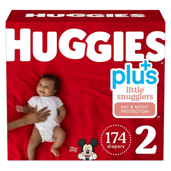 Huggies Plus Diapers Sizes Little Snugglers 1 - 2