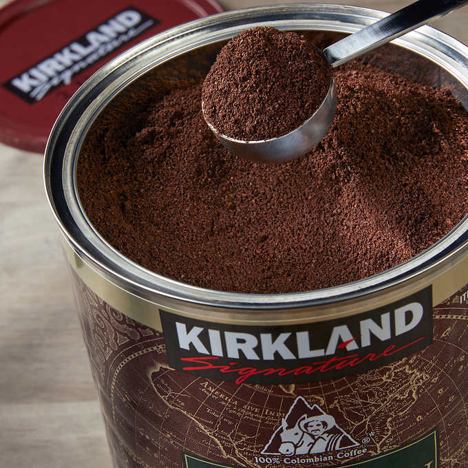 Kirkland Signature 100% Colombian Coffee, Dark Roast, 3 lbs