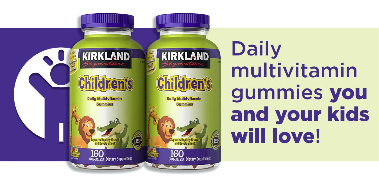 Kirkland Signature Children's Complete Multivitamin, 320 Gummies
