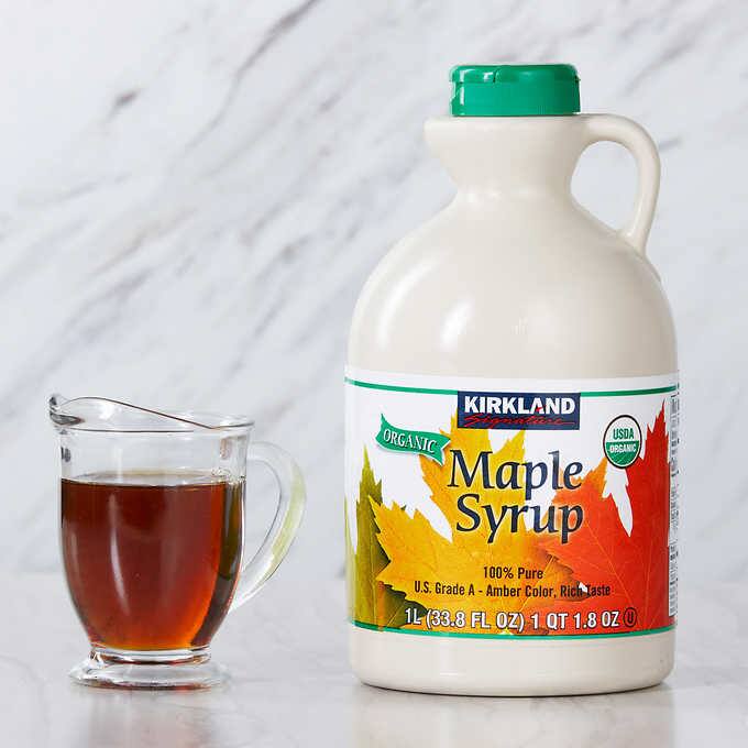 Kirkland Signature Organic Pure Maple Syrup, 33.8 oz