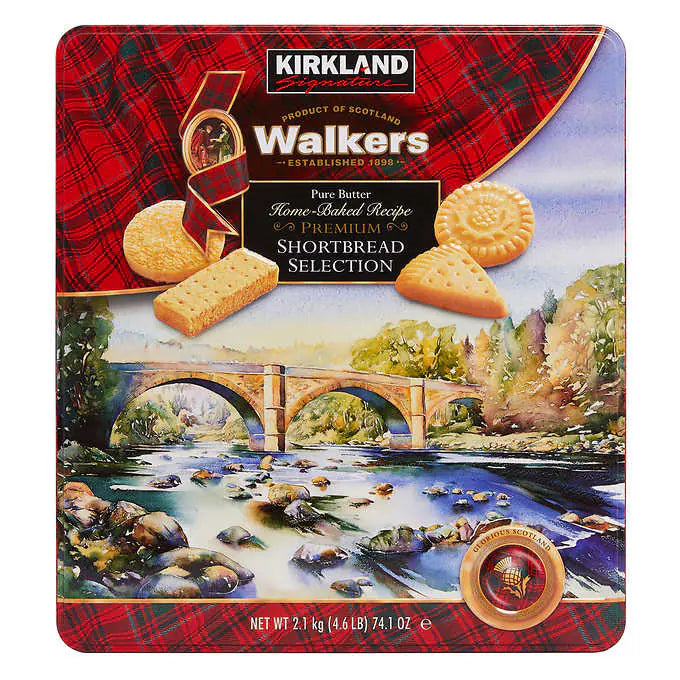 Kirkland Signature Walkers Premium Shortbread Selection, 4.6 lbs.