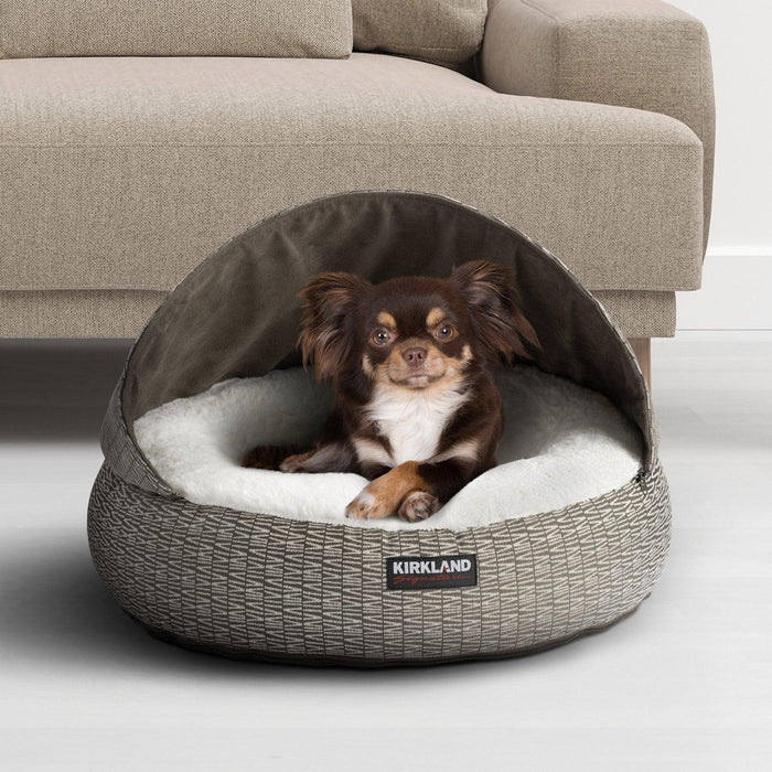 Kirkland Signature 22 Round Hooded Pet Bed