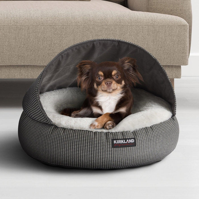 Kirkland Signature 22 Round Hooded Pet Bed