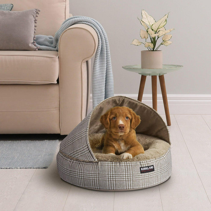 Kirkland Signature 22 Round Hooded Pet Bed