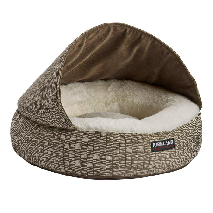 Kirkland Signature 22 Round Hooded Pet Bed