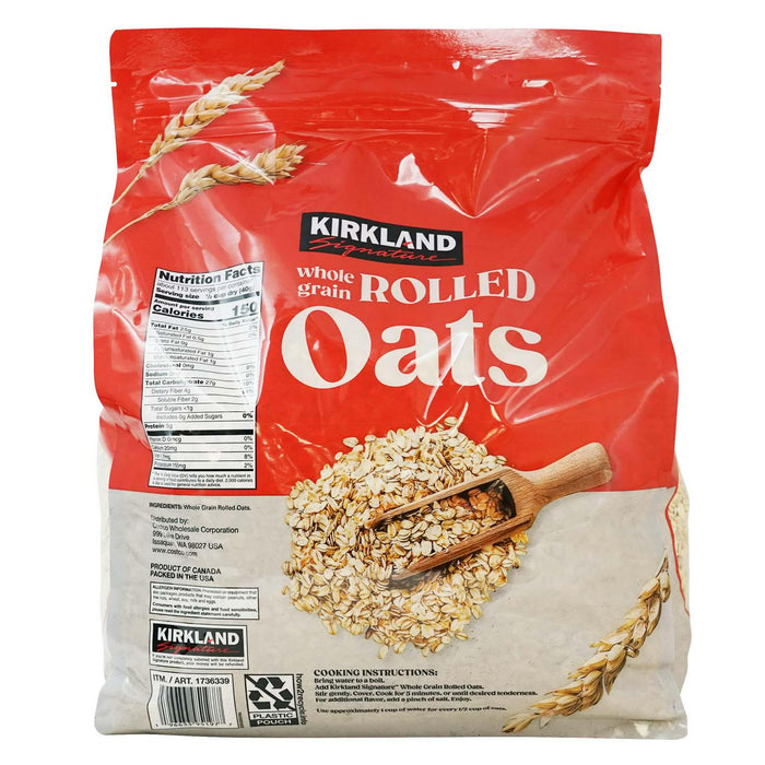 Kirkland Signature Whole Grain Rolled Oats, 10 LBS