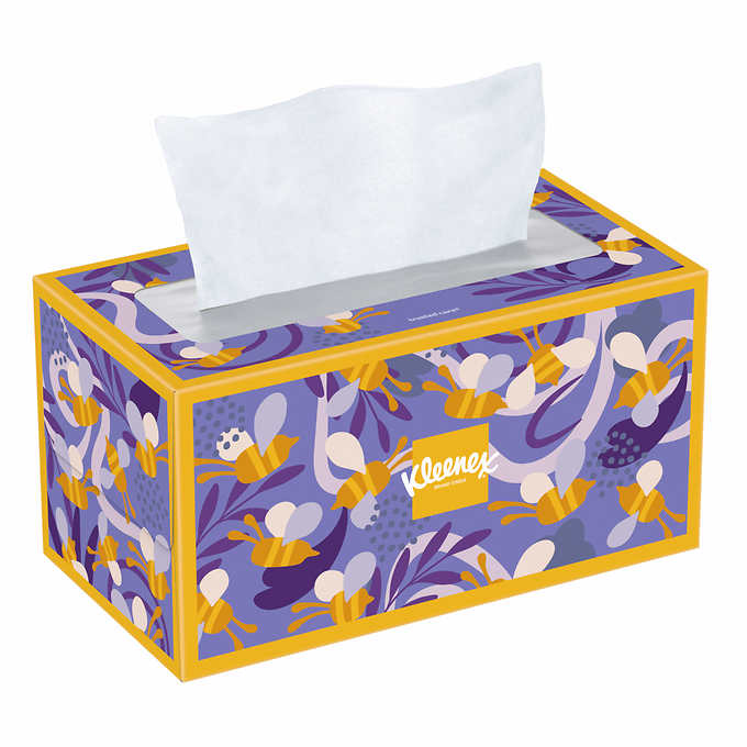 Kleenex Ultra Slim Wallet Facial Tissue, 3-Ply, 10-count, 36-pack
