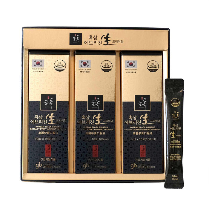 Korean Black Ginseng (0.34 oz) Premium Concentrate 30 Pouches