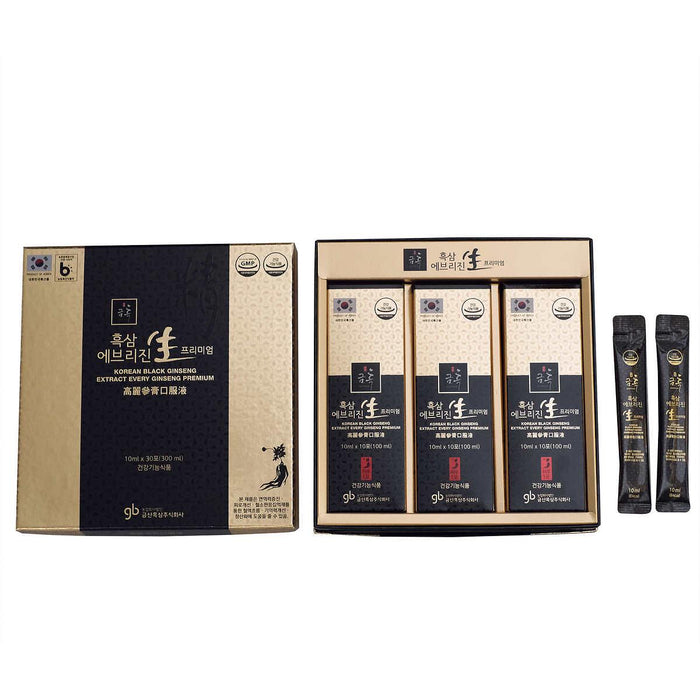 Korean Black Ginseng (0.34 oz) Premium Concentrate 30 Pouches