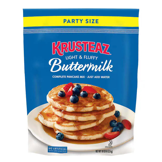 Krusteaz, Complete Buttermilk Pancake Mix, 10 lbs