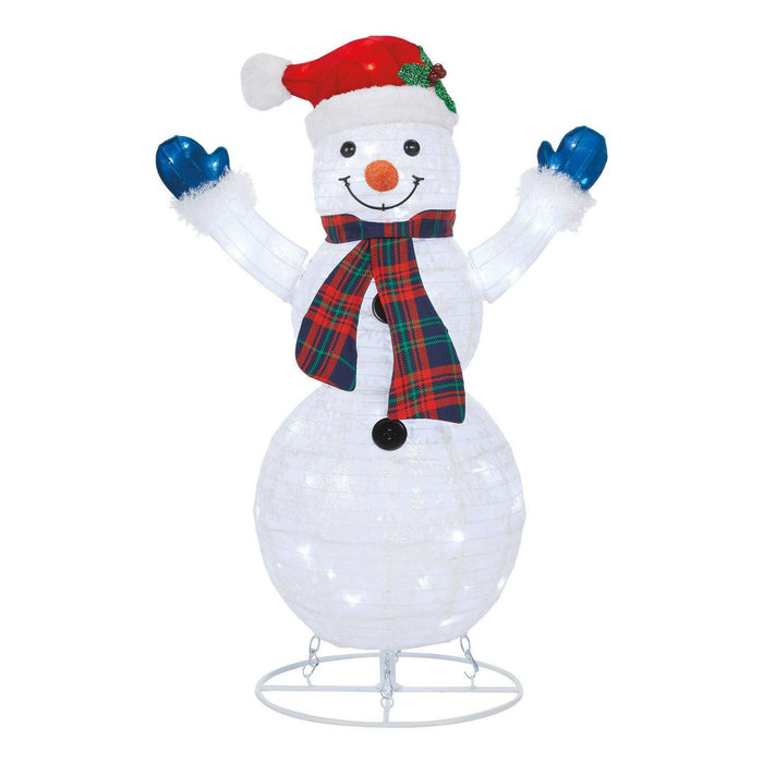 LED Pop-up Snowman Family