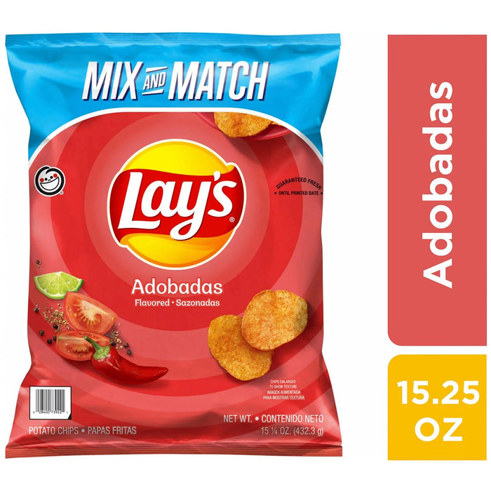 Lay's Adobadas Flavored Potato Chips, 15.25 oz.