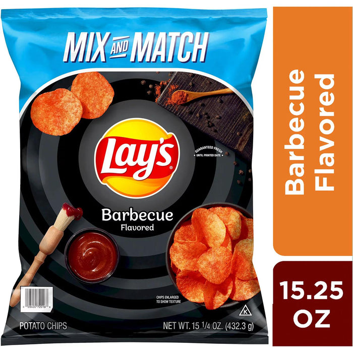 Lay's Barbecue Potato Chips, 15.25 oz.