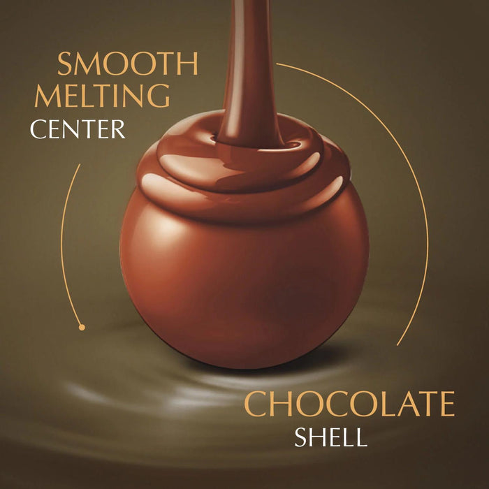 Lindt LINDOR Assorted Chocolate Candy Truffles, 19 oz.