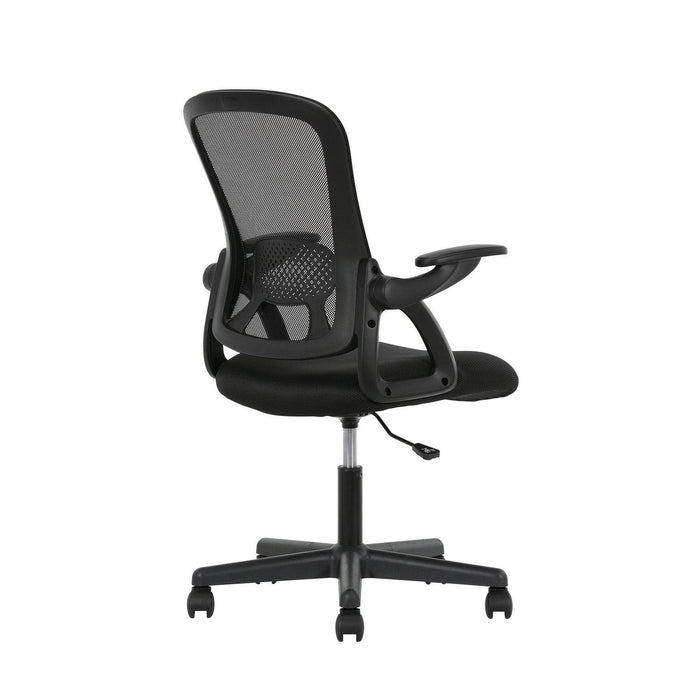 Mainstays Ergonomic Mesh Back Task Office Chair with Flip-up Arm