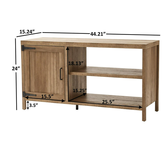 Mainstays Farmhouse TV Stand for TVs up to 50