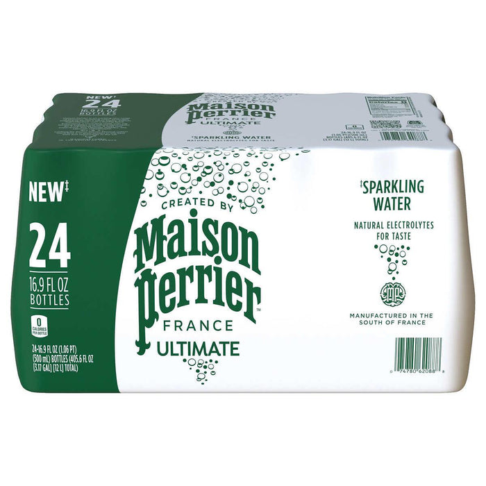 Maison Perrier Sparkling Water, 16.9 fl oz, 24-count