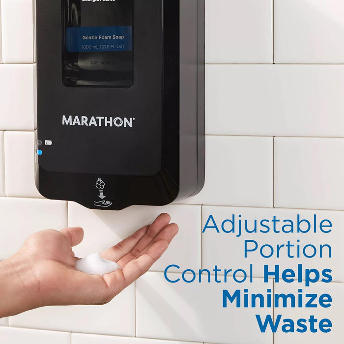 Marathon Gentle Foam Hand Soap Refill, Fragrance-Free (1,000 ml)