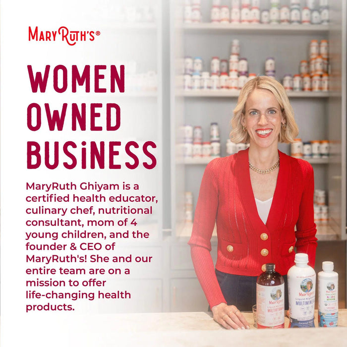 MaryRuth's Liquid Morning Multivitamin, Raspberry, 22 fl. oz., 2 pk.
