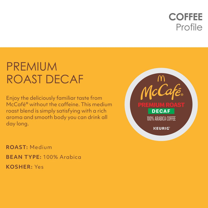 McCafe Decaf Premium Roast K-Cup Coffee Pods (94 ct.) ) | Home Deliveries