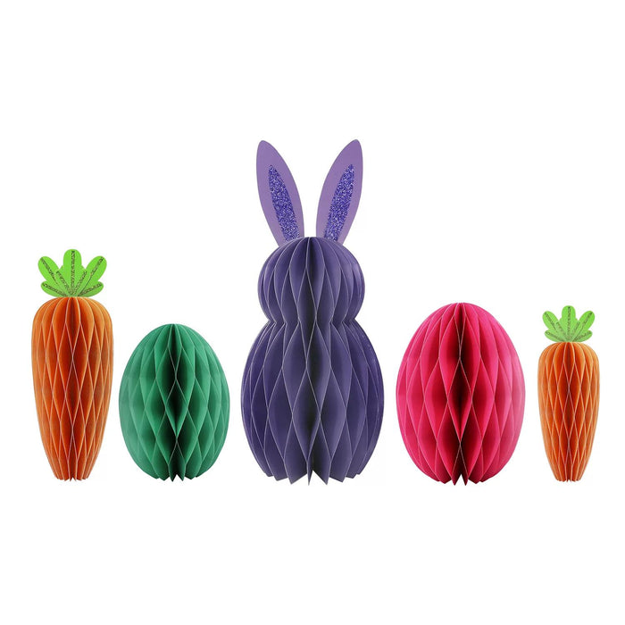 Member's Mark Easter Paper Honeycomb Dcor, Set of 5